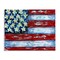 Stupell Industries Flower Stars & Stripes Flag Canvas Wall Art Design by Estelle Grengs
